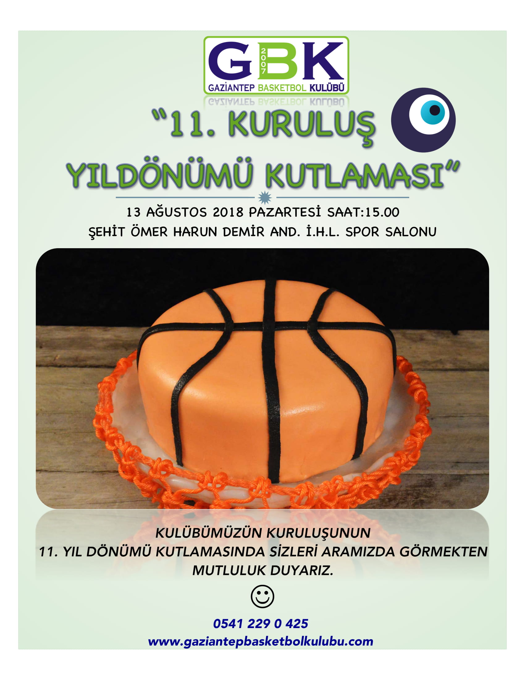 KULÜBÜMÜZ 11.YAŞINDA...